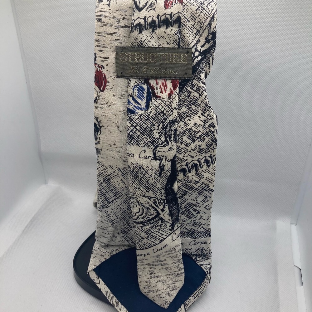 Structure le collonial mens neck tie
